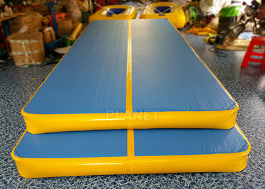 Kain Dinding ganda Inflatable Air Track Anti Shock CE / UL Disetujui
