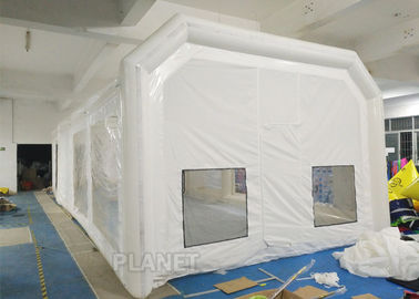 Tenda Booth Cat Kedap Udara Portabel 0,6 Mm PVC Terpal Mudah Instalasi