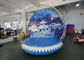 0.5mm PVC Trapaulin terbuka Inflatable Salju Globe Untuk Taman Hiburan