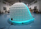 3x3x2.5m Iklan Inflatable Tent Untuk Tahap Acara Dengan Lampu LED Berwarna-warni