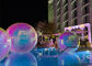 Dazzle Color Reflective PVC Inflatable Mirror Ball Untuk Dekorasi