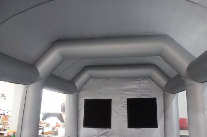 Berkualitas Tinggi Portable Inflatable Spray Paint Booth Tent Oxford Inflatable Cabin Paint Booth untuk Mobil 9