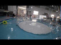 Kamar Berganda Putih Tenda Camping Gelembung PVC Bahan Tarpaulin