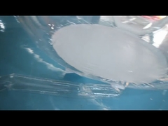 Tenda Gelembung Tiup Terowongan Tunggal PVC Bening 4m Dengan Blower