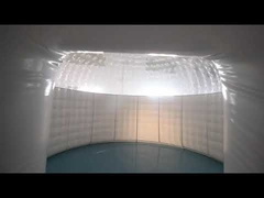 3.8m Tinggi Plato Inflatable Igloo Marquee Untuk Pameran Perdagangan
