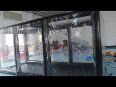 Tenda Garasi Berkapasitas Hitam Untuk Penyimpanan Mobil