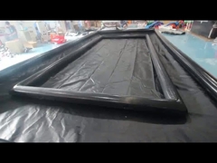 Air Sealed Portable 6x3m Inflatable Wash Mat Untuk Cuci Mobil