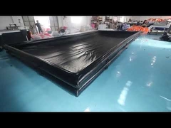10'x20' Karet Cuci Mobil Inflatable Hitam Portable Garasi Lantai