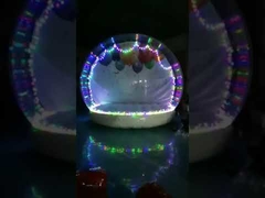 3 Meter Dia Inflatable Snow Globe Photo Booth Dengan Blowing