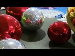 1.2m 1.8m balon cermin kembung dengan logo cetak untuk iklan