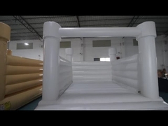 PVC Inflatable Bounce House Putih Bouncy Toddlers Castle Untuk Acara