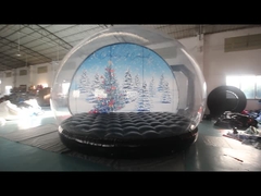4m Diameter Outdoor Inflatable Snow Globe Untuk Anak-anak Dan Dewasa Natal