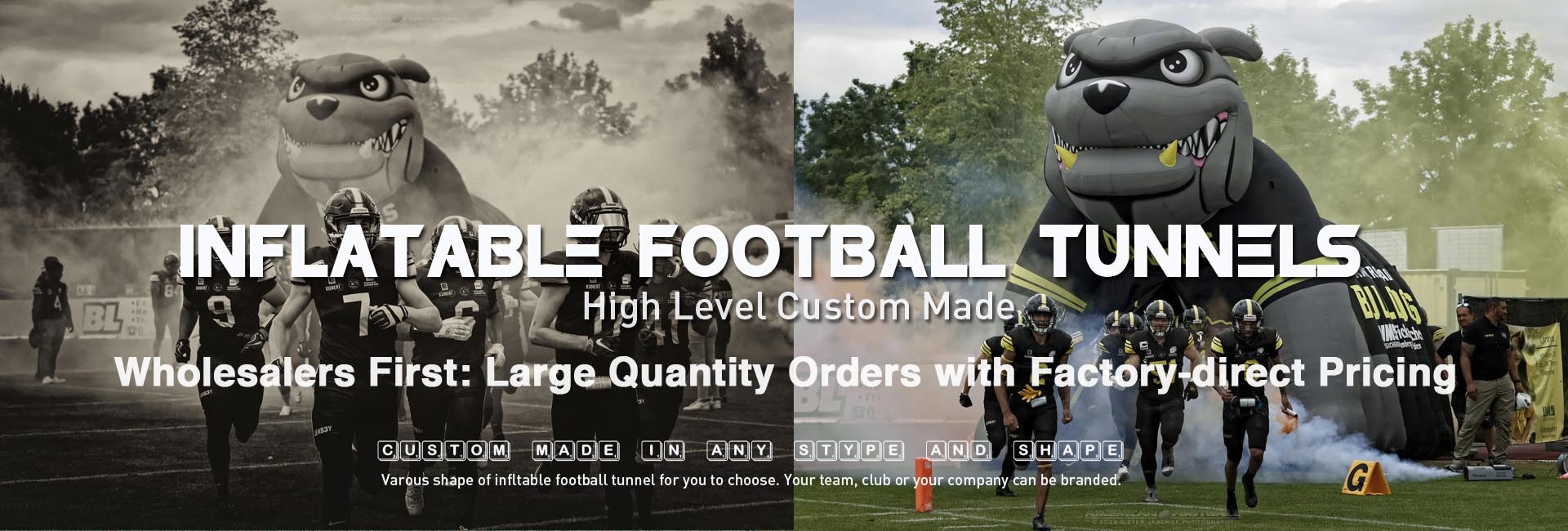 Kualitas tenda inflatable iklan pabrik