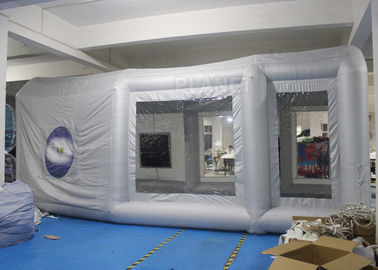 Tahan lama Inflatable Spray Booth Reinforced Oxford Cloth Bahan CE / UL