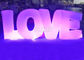 Pernikahan Dekorasi Pencahayaan Inflatable Cinta Led Surat Balon Untuk Tahap
