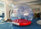 Shopping Mall Ukuran Hidup Snow Globe 0.8mm Bahan PVC Bening Untuk Pertunjukan Langsung