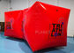 1.5M Cube Race Marker Inflatable Water Buoys Untuk Acara Olahraga Air