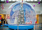 Custom LED 0.65mm PVC Inflatable Christmas Snow Globe