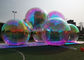 Multicolor Inflatable Mirror Sphere Balloon Untuk Dekorasi Natal